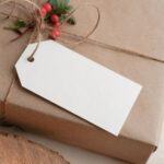 DIY Gifts - a present wrapped in brown paper and tied with twine