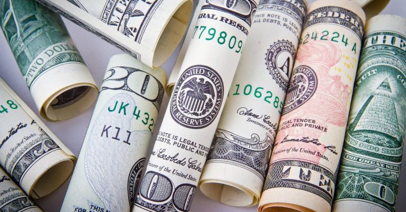 Marketplace Savings - Rolled 20 U.s Dollar Bill